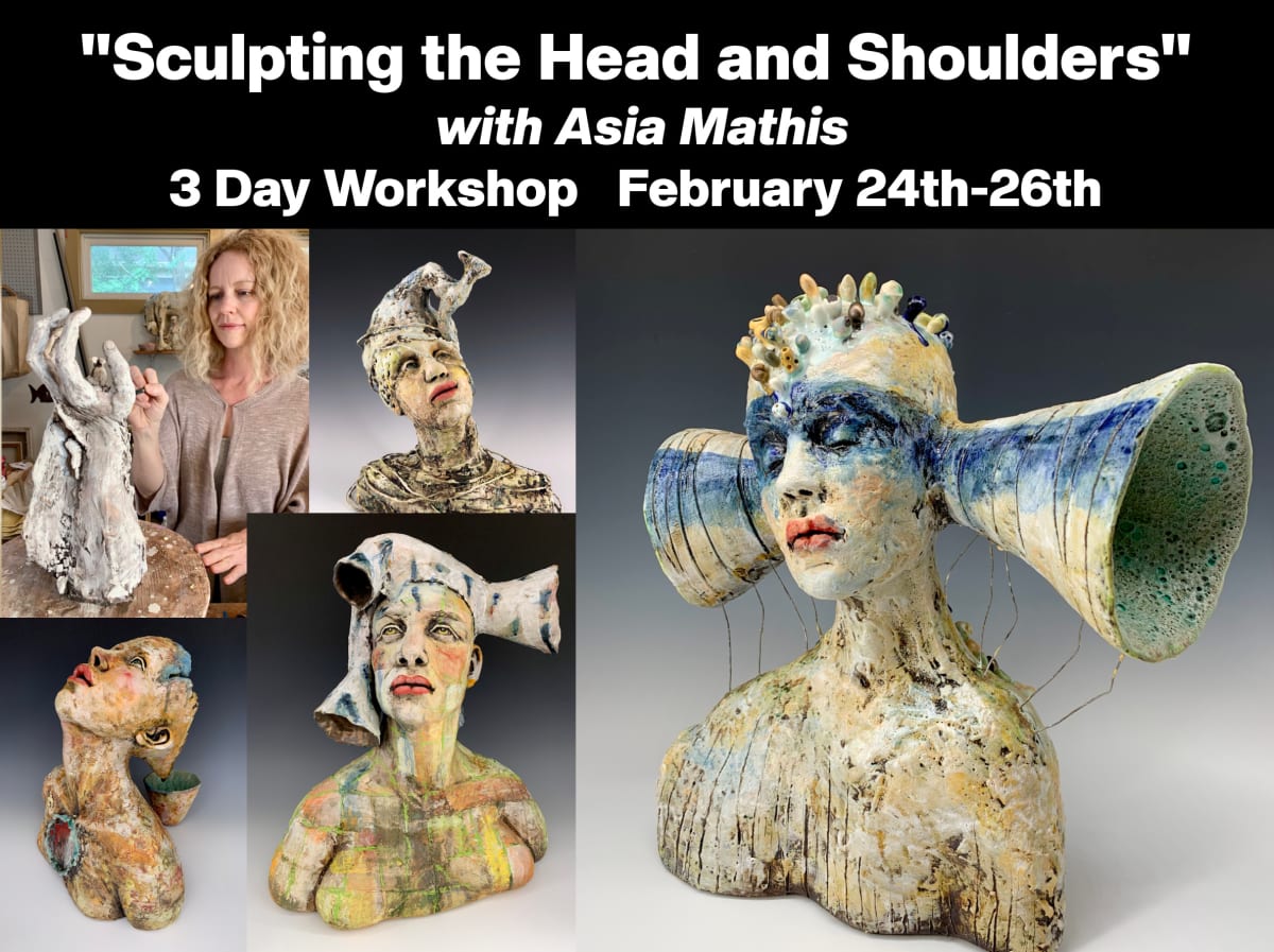 Asia Mathis "Sculpting the Head and Shoulders" Photo