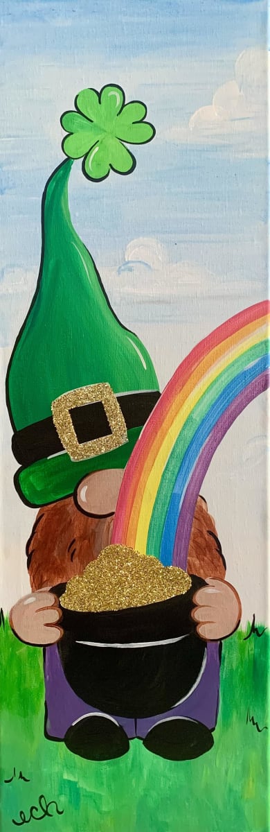Family Day: Shamrock Shimmer 10x30 Canvas Class Photo