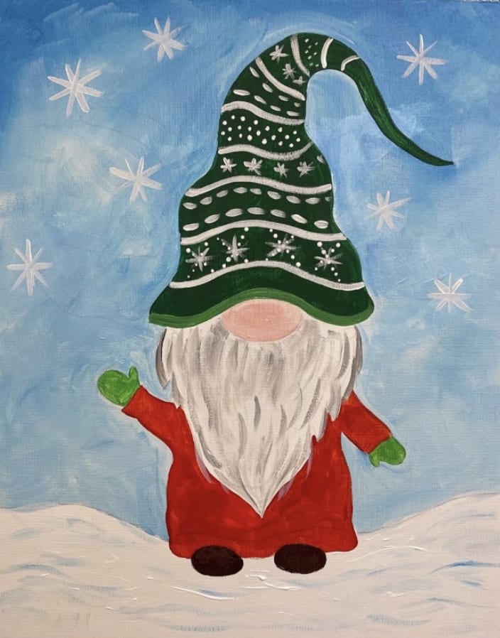 Kids Painting Party- Gnome Photo
