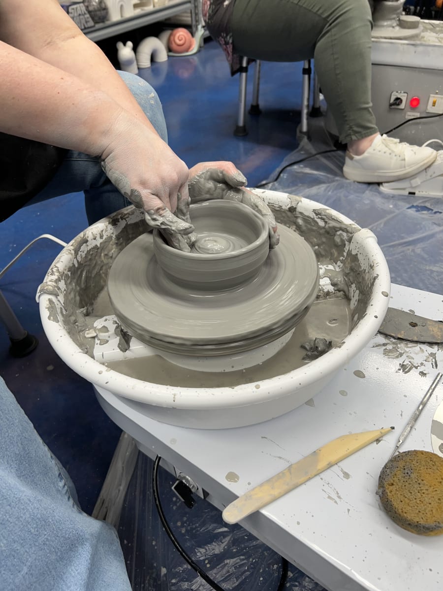 Pottery Wheel Class Photo