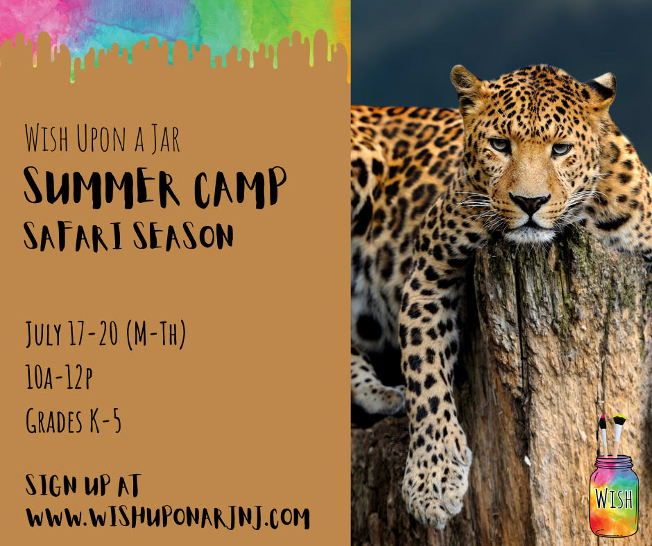 Summer Art Camp Grades K-5: Safari Season Photo
