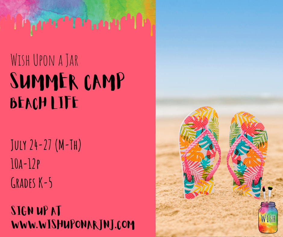Summer Art Camp Grades K-5: Beach Life Photo
