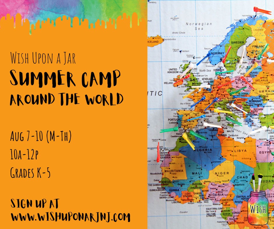 Summer Art Camp Grades K-5: Around the World Photo
