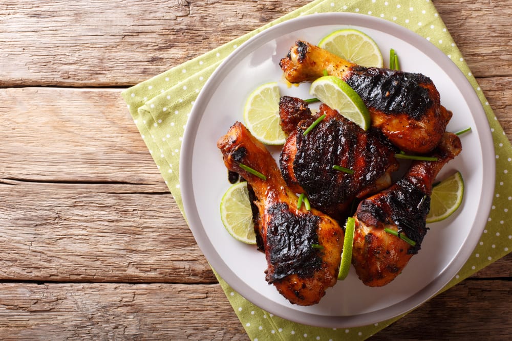 Cooking Couples Spanish Caribbean Photo