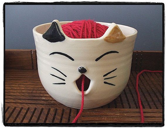 Create with Clay - Yarn Bowls Photo