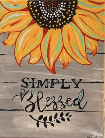Oak Grove Baptist Church Ladies Private Painting Party Photo