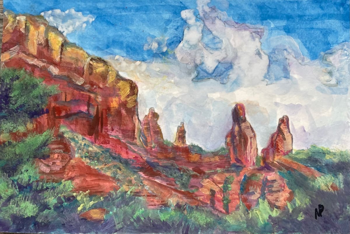 ($100) Watercolor Painting with Nancy (October-December 2024) Photo