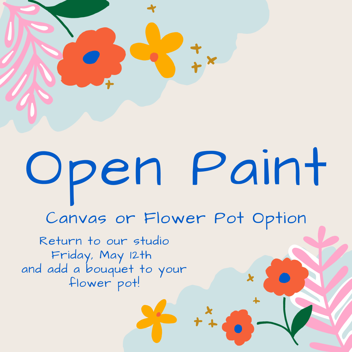 Gifts for Mom - Open Paint YOU be the artist! Photo