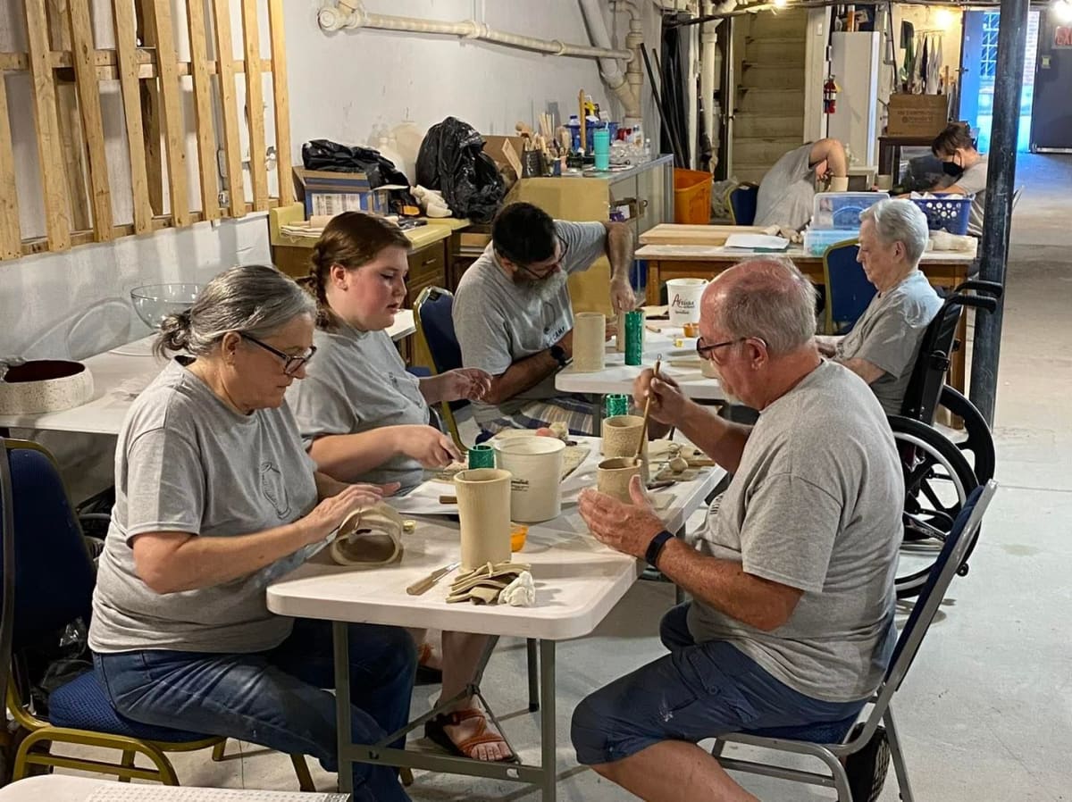Adult Clay Camp 2024 Photo
