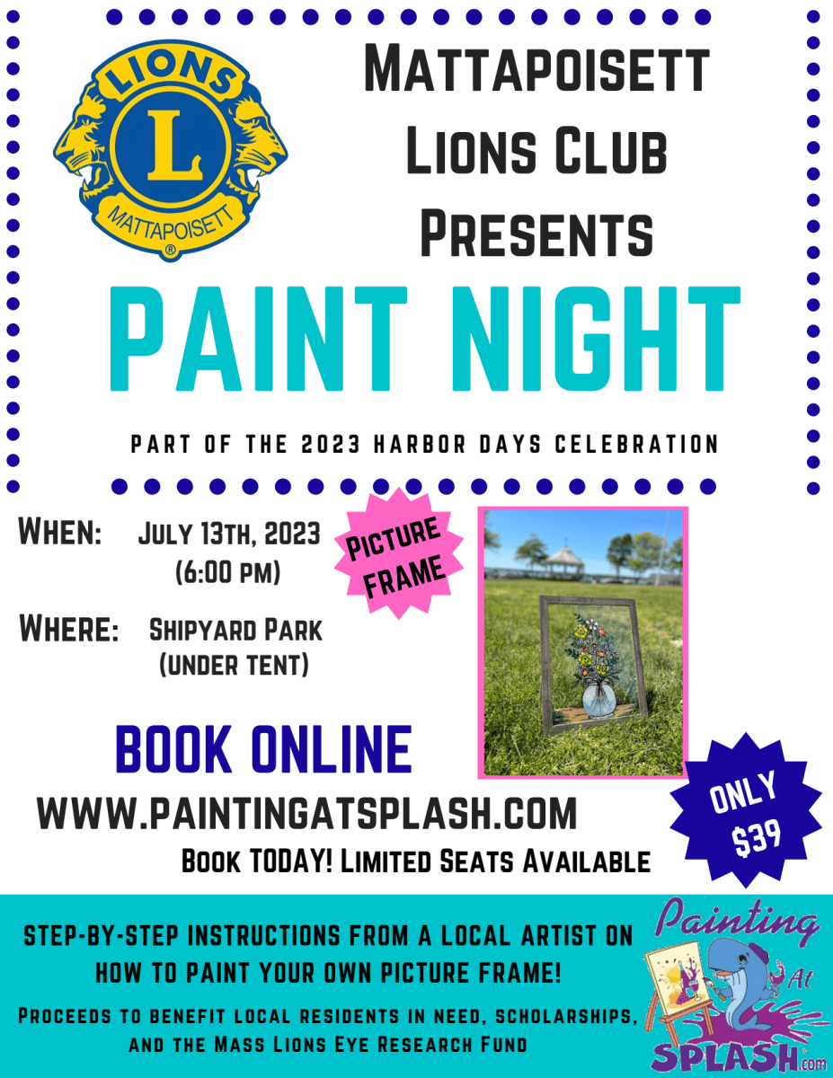 Mattapoisett Harbor Days PAINT NIGHT w/ Bridget, Jill, & Niki!👍👍👍 Photo