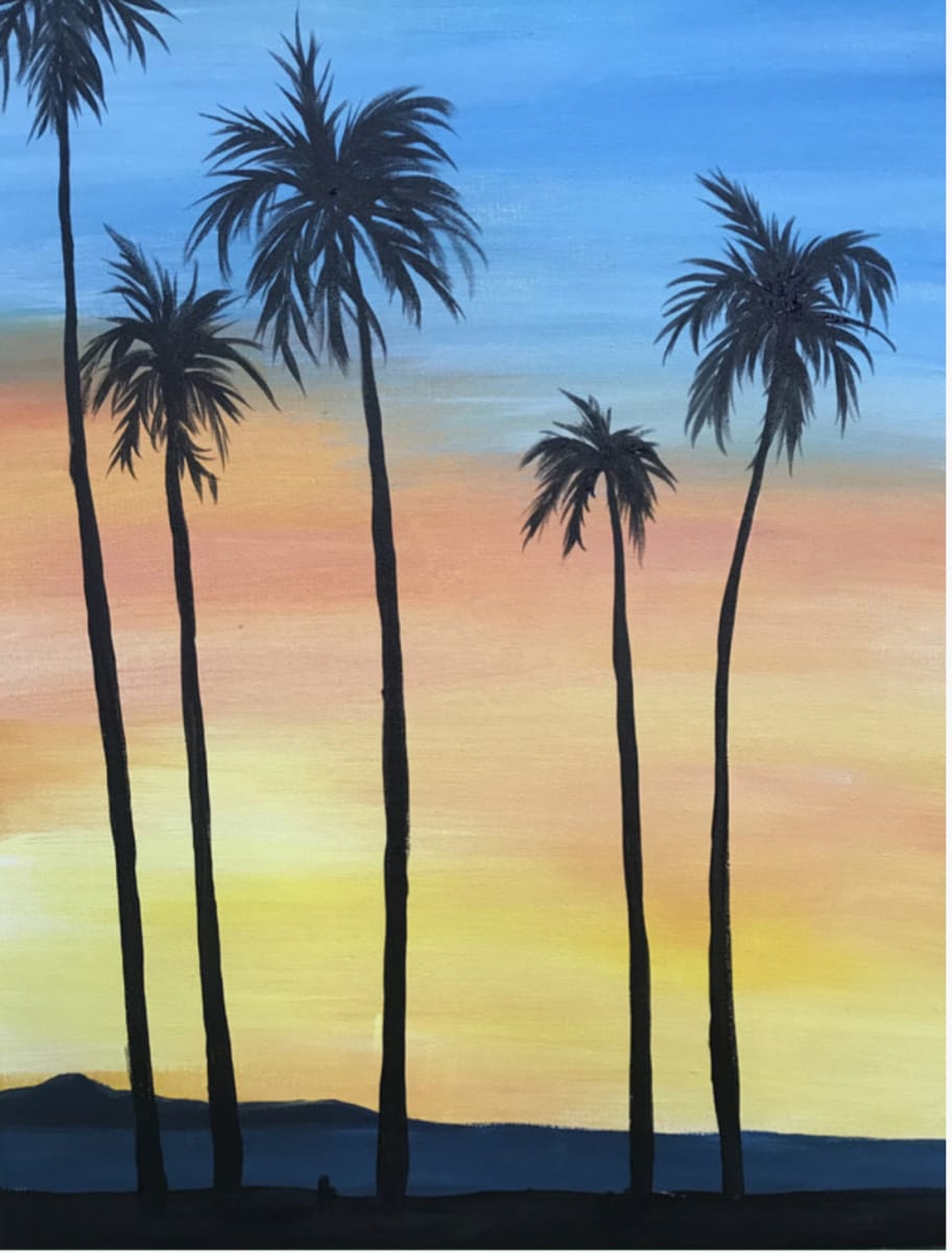 Art & Vino "Palm Trees" Photo