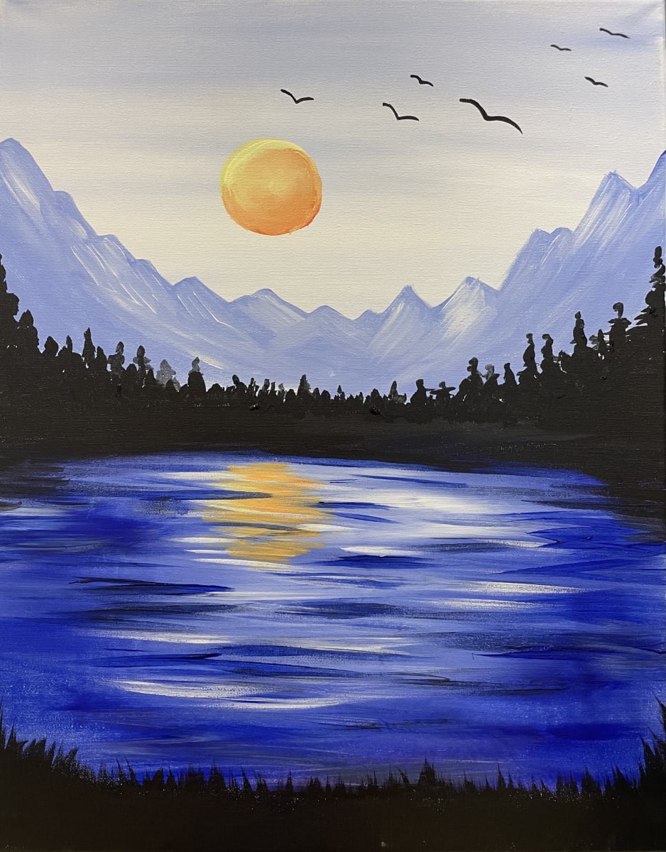 NEW! Moonrise Mountain Photo
