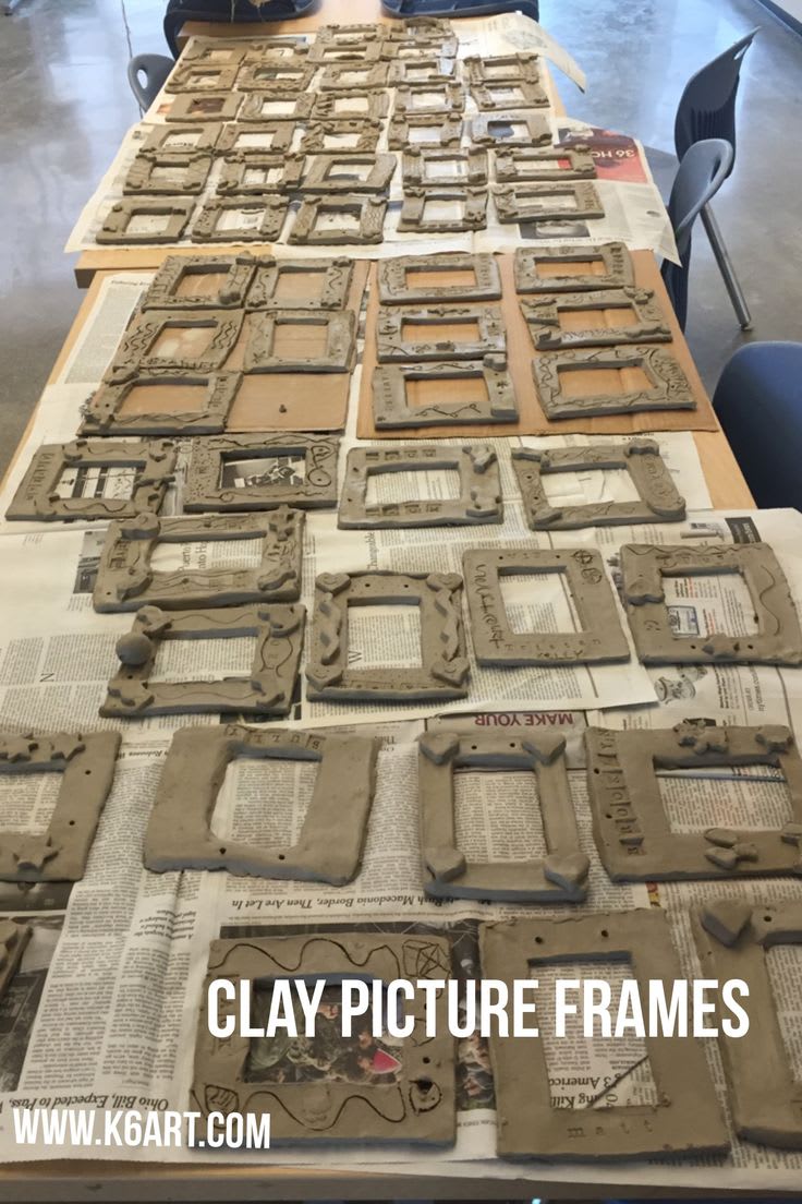 Kid's Clay Frames Photo