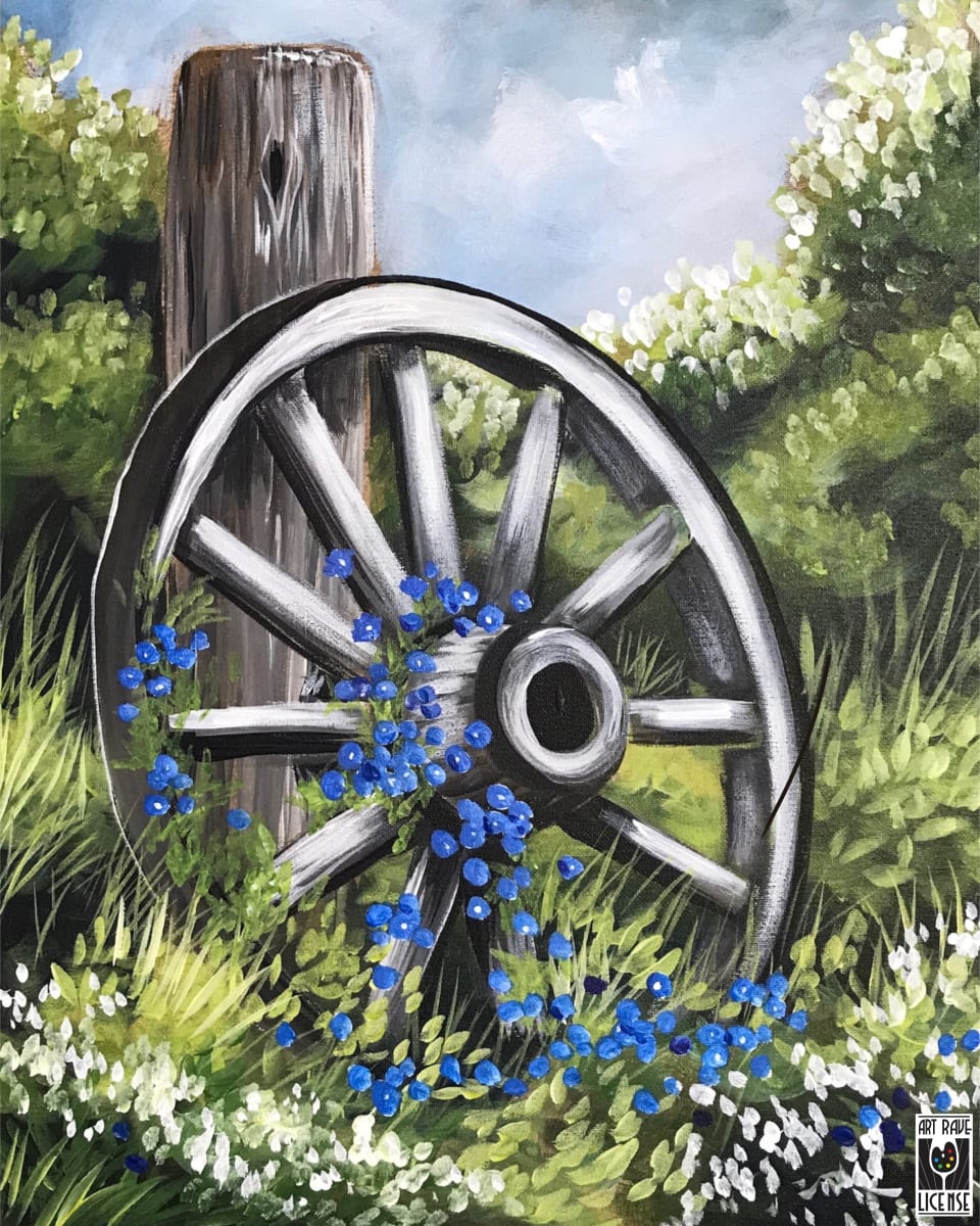 Cork & Canvas - Forget Me Not Photo