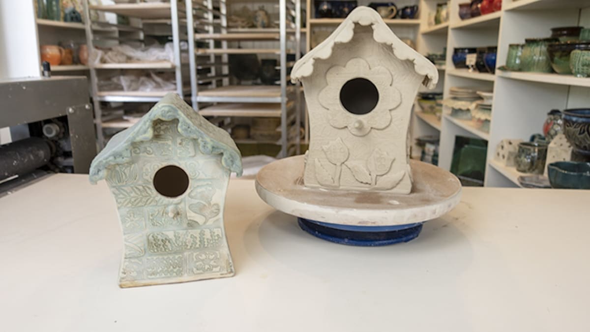 Create with Clay - Birdhouses Photo