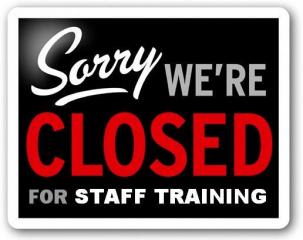 CLOSED STAFF MEETING ALL LOCATIONS [SPRING 2026] Photo