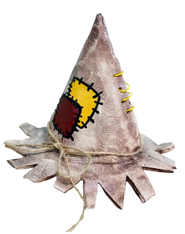 Kids Scarecrow Hats Photo