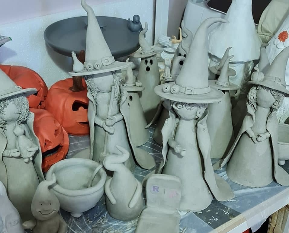 Clay Witches Photo