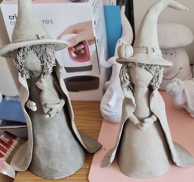 Clay Witches Photo