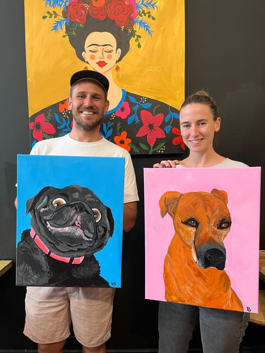 PAINT YOUR PET  | Frida's Luxe Sip n' Paint Photo