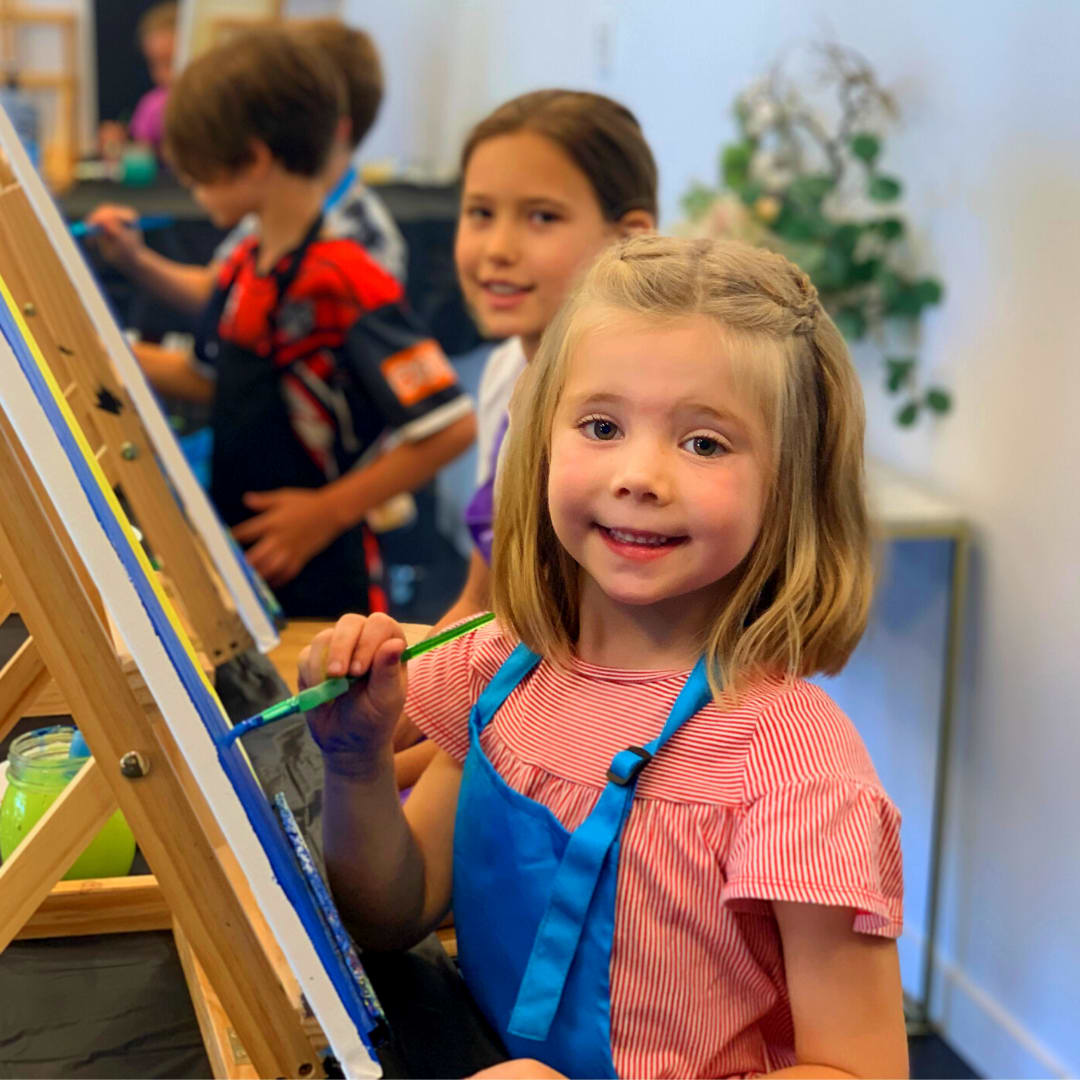 LITTLE FRIDA Family Day Out | Frida's Luxe Sip n' Paint Photo