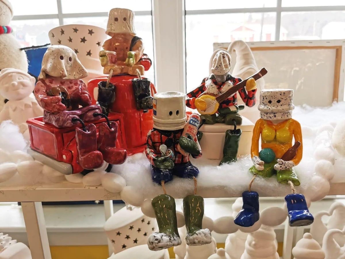 Create with Clay: Mummers Kitchen Party Photo