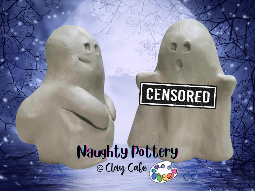 Naughty BOO-ty BOO-by Ghosts Photo