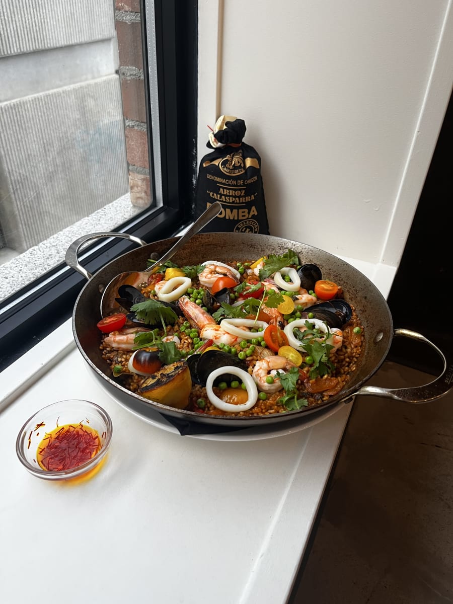 Date Night Hands-on | Seafood Paella - $165pp Photo