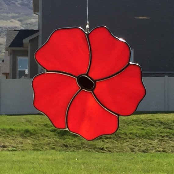 BYB Stained Glass Poppies Photo