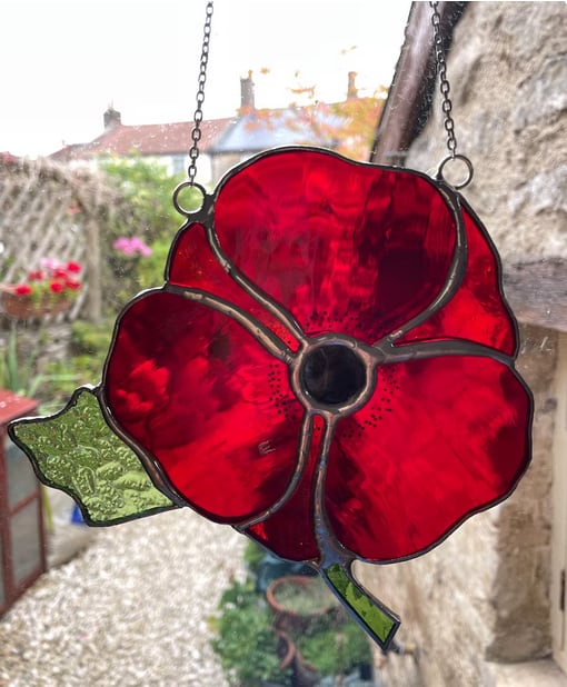 BYB Stained Glass Poppies Photo