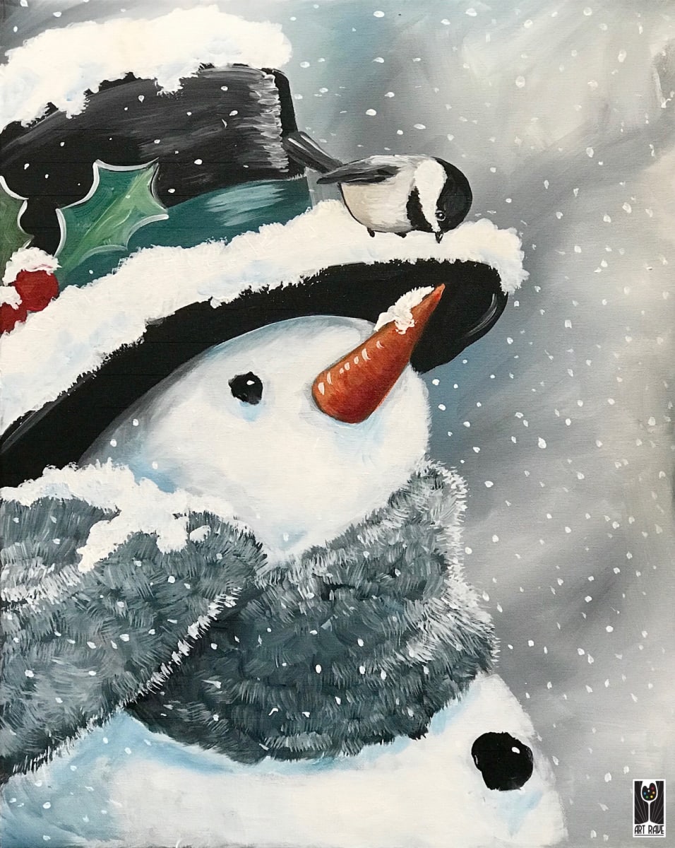 Cork & Canvas - Snow Buddies Photo