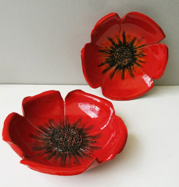 Clay Poppies Photo