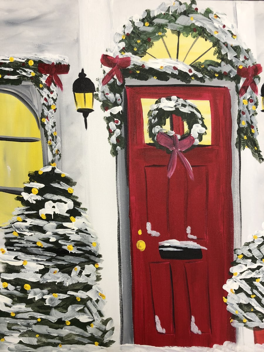 Festive Door with Jill!👍👍👍 Photo