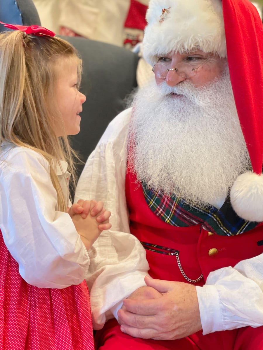 A Sweet Time With Santa - Play Street Mansfield Photo