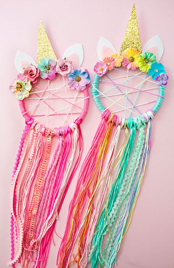 Flower Dream Catcher Kit Made in Ukraine for Princess and Prince DIY Kids Craft  Kits for Teens Dreamcatcher Make Your Own Gift Dia 4 5