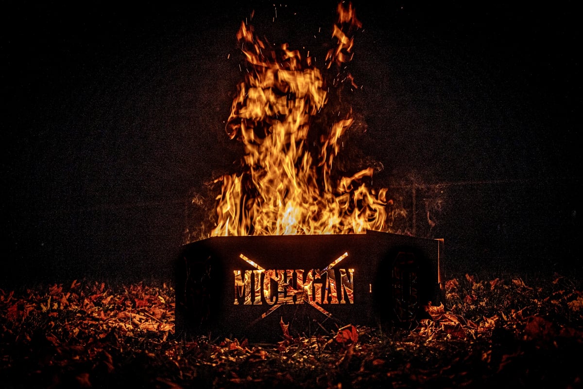 Design and Build Custom Fire Pit Using CNC Plasma Cutter Photo