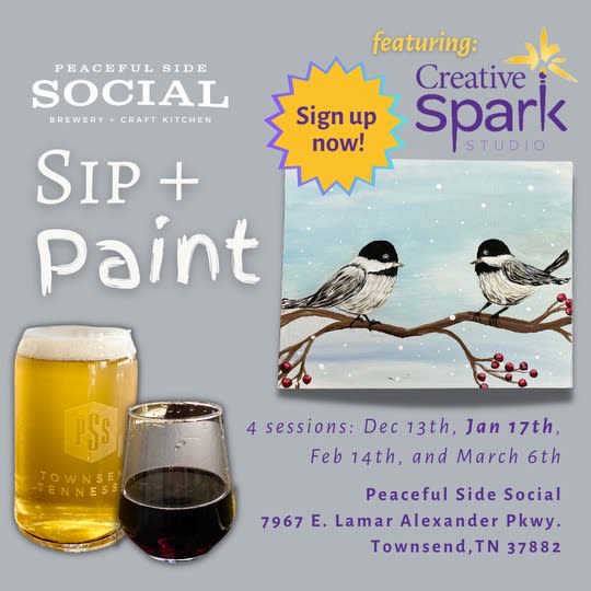 Sip and Paint- January 17 Photo
