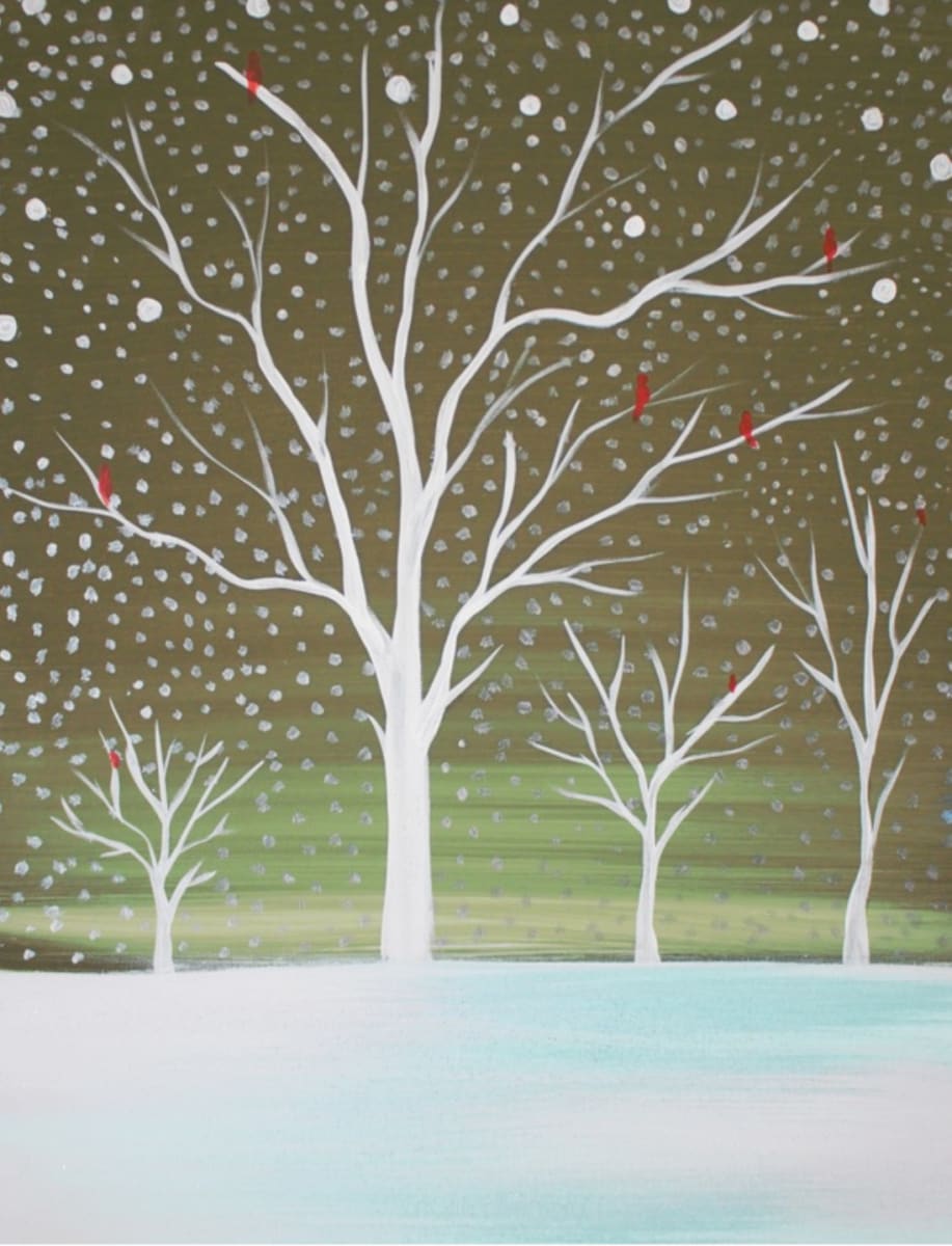 Art & Vino "Winter Trees" Photo