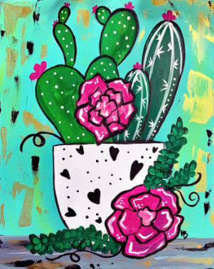 Cactus & Hearts Photo