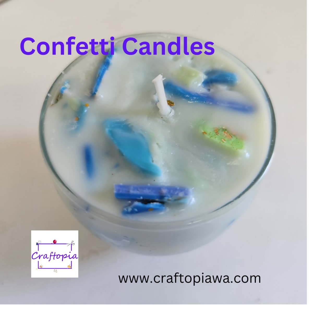CASITA BY THE SEA Confetti 8oz Candle main image 1