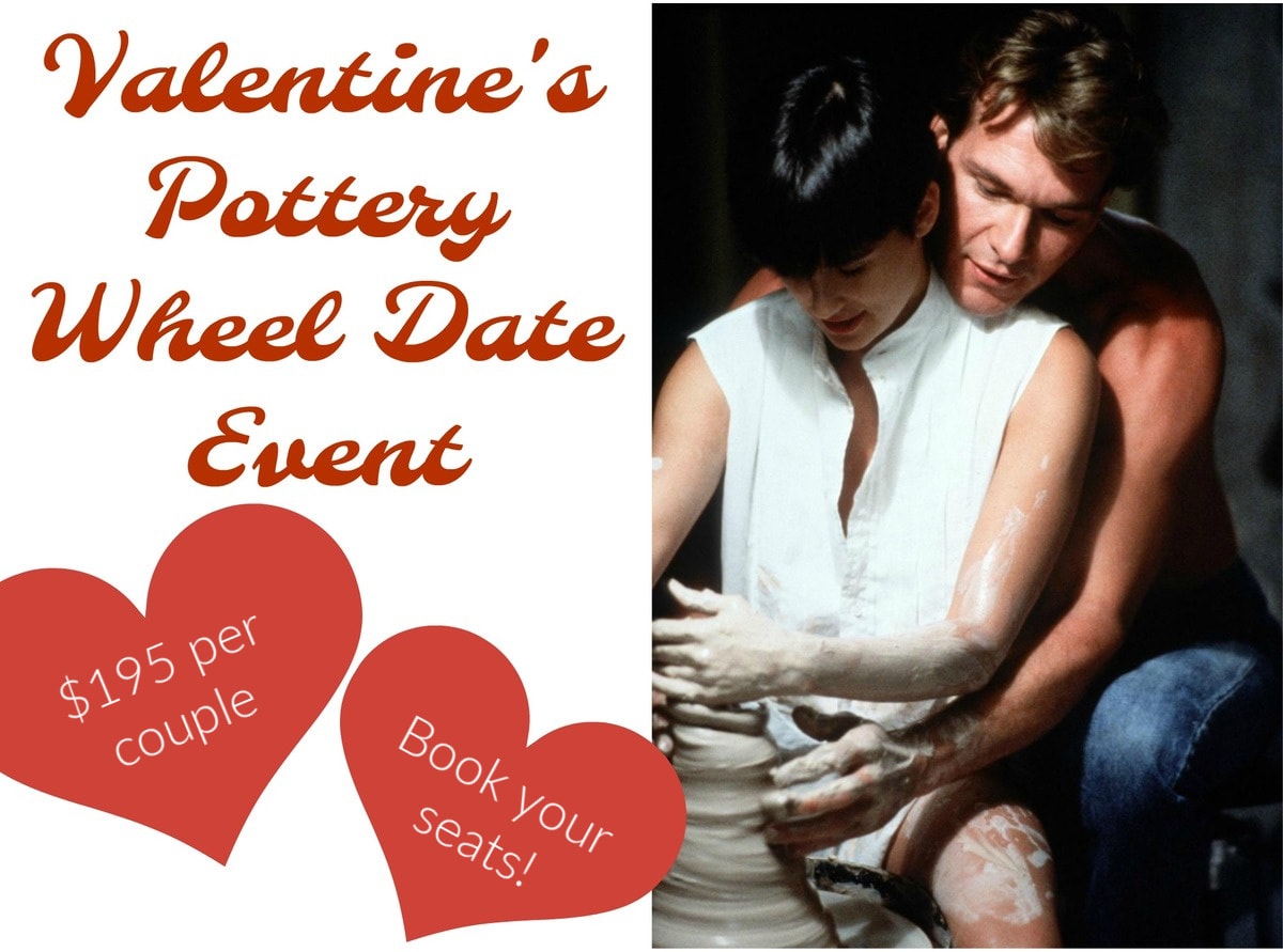 Valentine's Pottery Wheel Date Event Photo