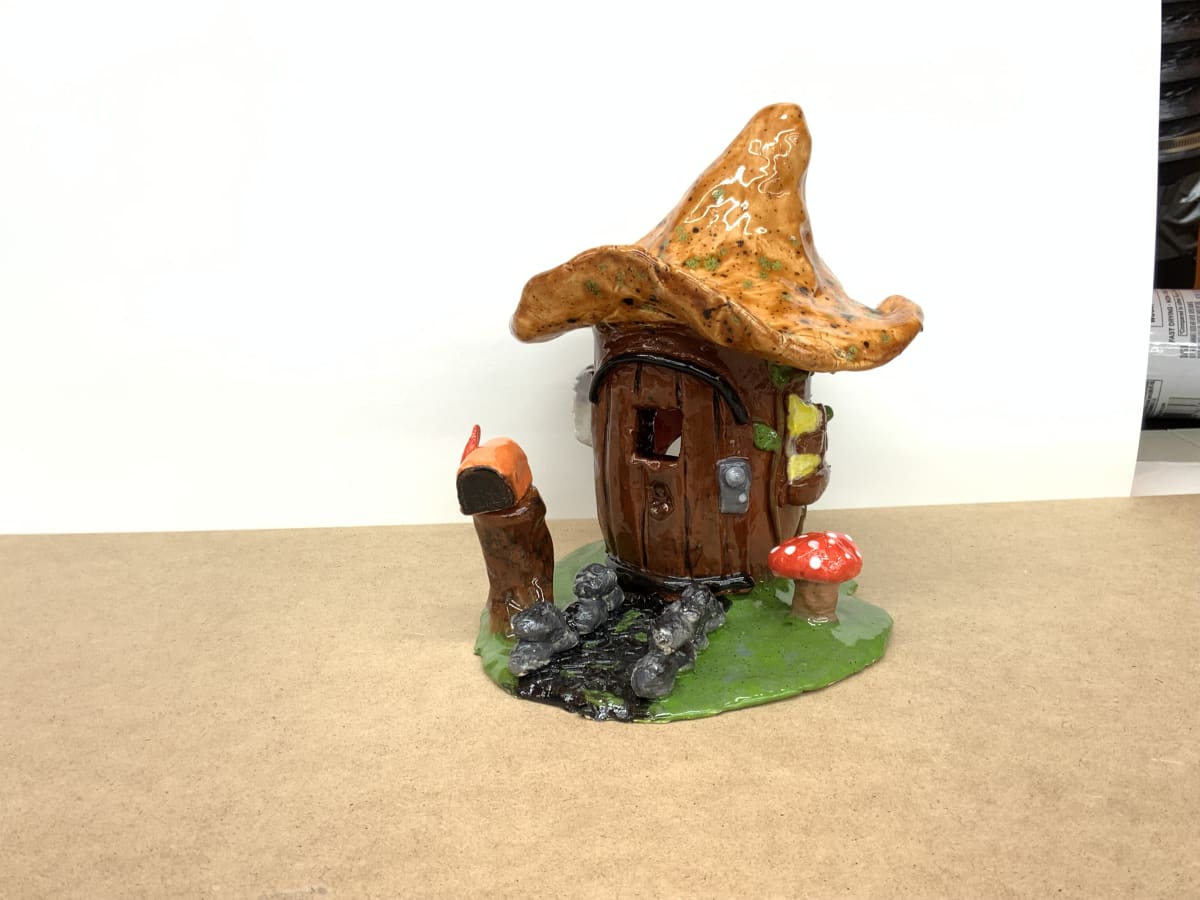 Clay Fairy House Class! Photo