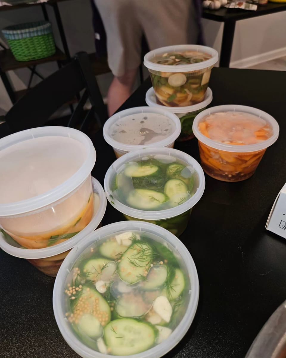 Pickling and Quickaling Veggies and Fruits Photo