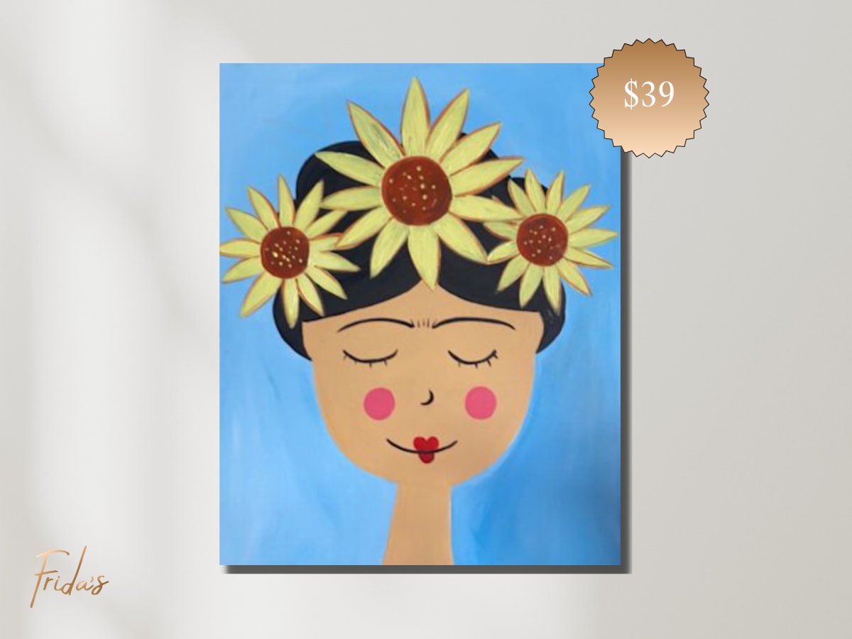 LITTLE FRIDA Family Day Out | Frida's Luxe Sip n' Paint Photo