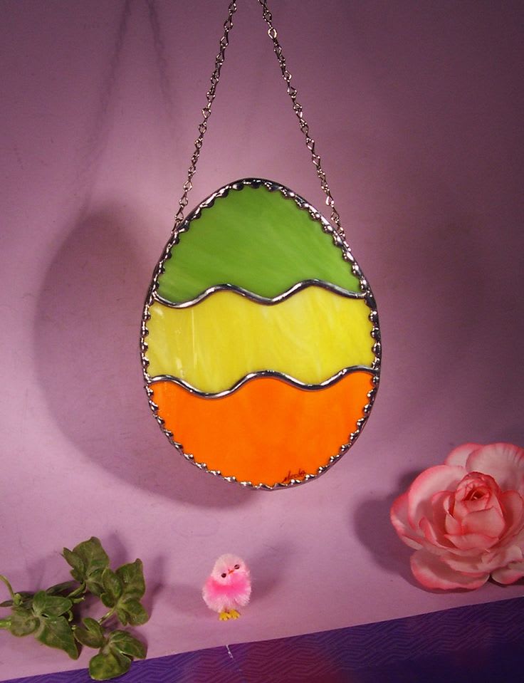 BYB Stained Glass Easter Eggs Photo