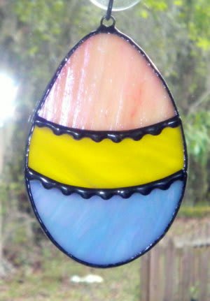 BYB Stained Glass Easter Eggs Photo