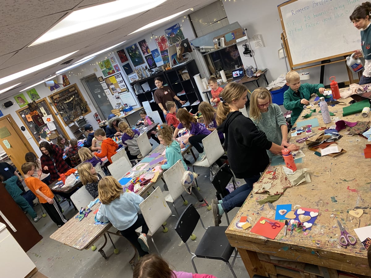 Kids Art Fun Night Photo