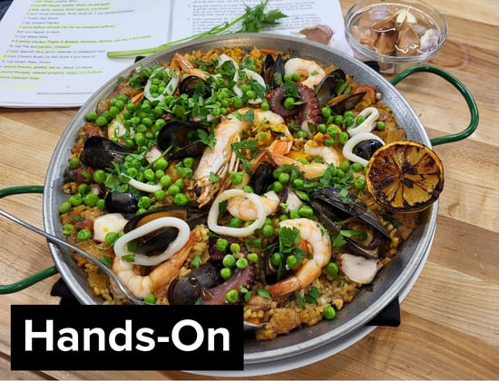 Date Night Hands-on | Seafood Paella - $165pp Photo