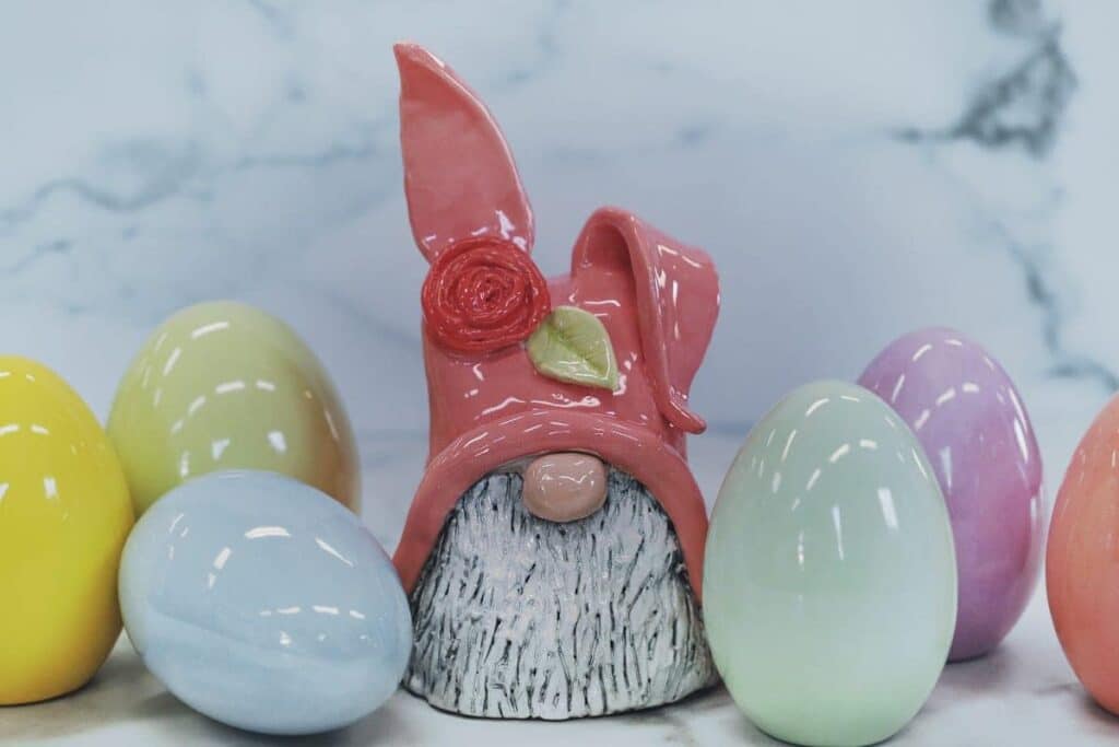 Create with Clay - Easter Gnomes & Chickens Photo