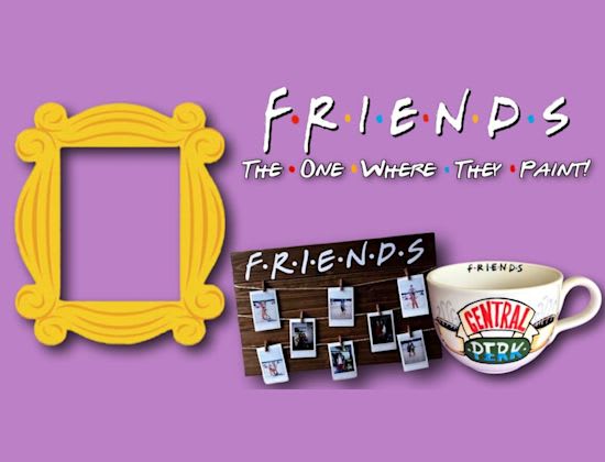 F.R.I.E.N.D.S Pottery & Paint Night Photo